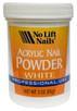 No Lift Nails Ultra Sift Acrylic Powder WHITE - 3 oz (85g)