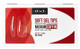 ibd Clear Soft Gel Tips - Medium Coffin - 504 CT