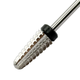 NDi beauty Volcano Radius Carbide Bit - (Extra COARSE / SILVER) 3/32"