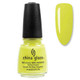 China Glaze Nail Polish Lacquer Electric Pineapple -.5oz