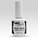 NDi beauty Milky White LED/UV No Wipe Gel Top - .5 oz