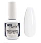 NDi beauty Milky White LED/UV No Wipe Gel Top - .5 oz