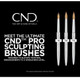 CND Pro Sculpting Liquid & Powder Round Brush # 12