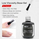 NDi beauty HEMA - Free Glass Finish Gel Base - .5 oz