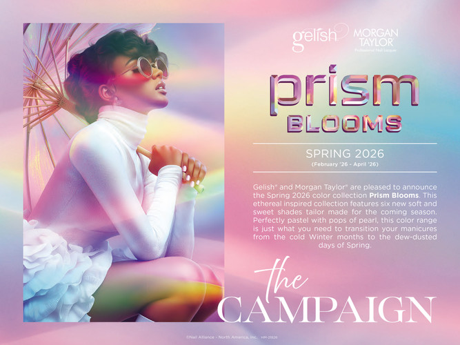 Gelish and Morgan Taylor Prism Blooms Spring 2026 collection