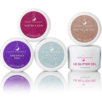 Light Elegance Glitter Gels 10ml