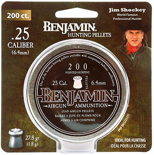 Benjamin Hunting Pellets .25/6.35mm (200ct) 27.8gr