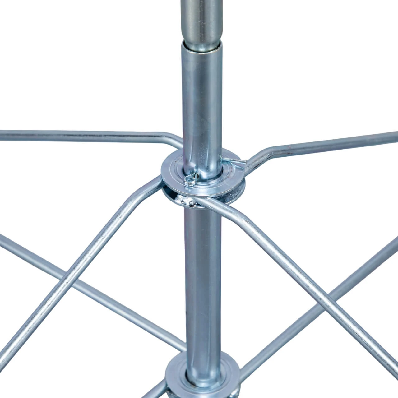 Wire Rack Sipinner Rack 4-Tier Chrome Wire Spinner Rack | Store Supply Warehouse