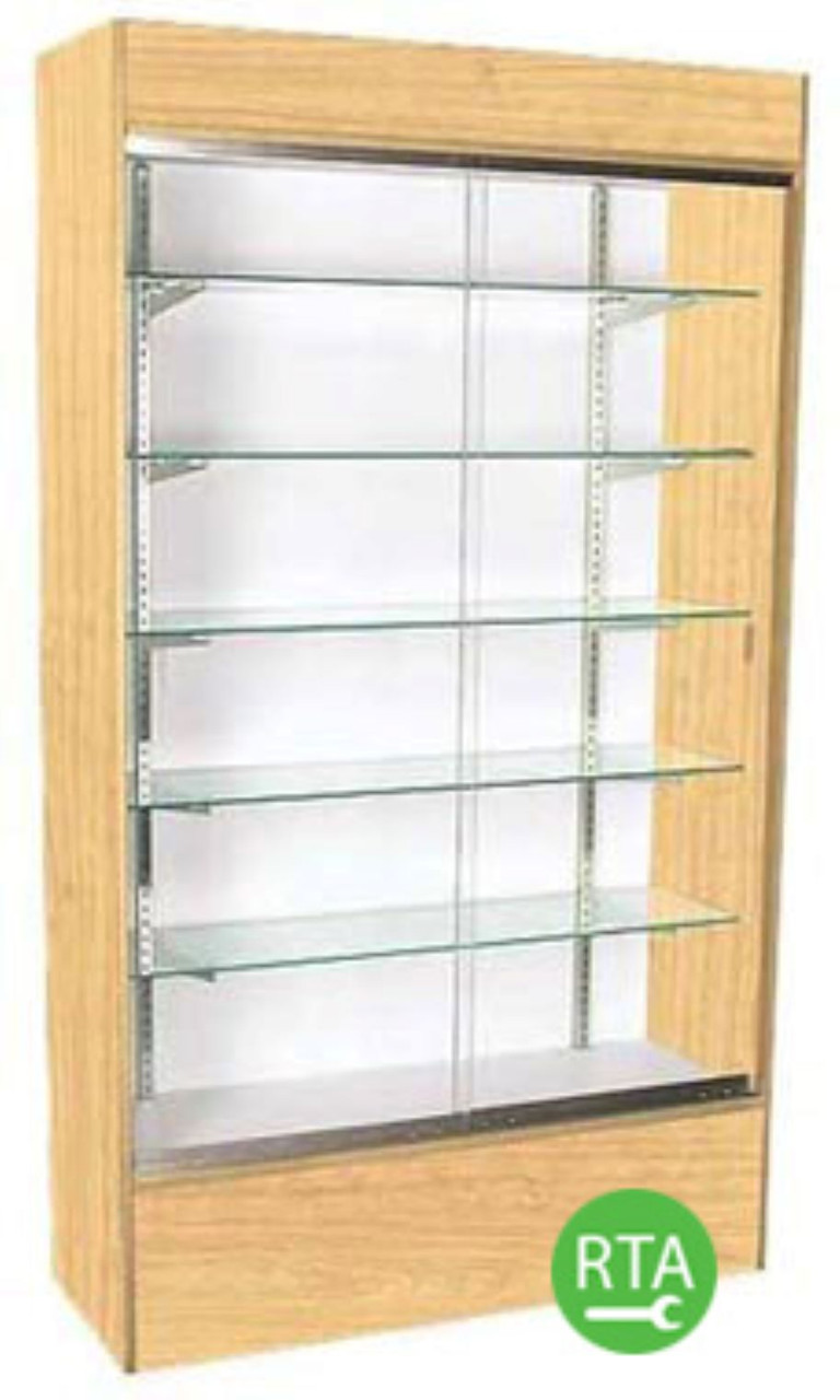 48 Inch Wall Unit Display Case - Ready to Assemble | Store Supply