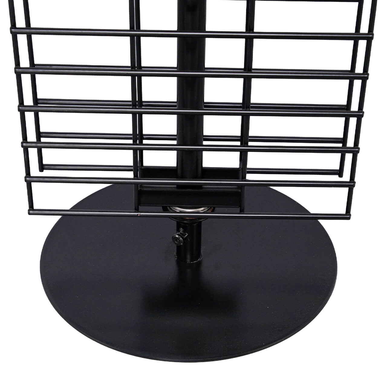 Double Wire Grid Countertop Spinner Rack