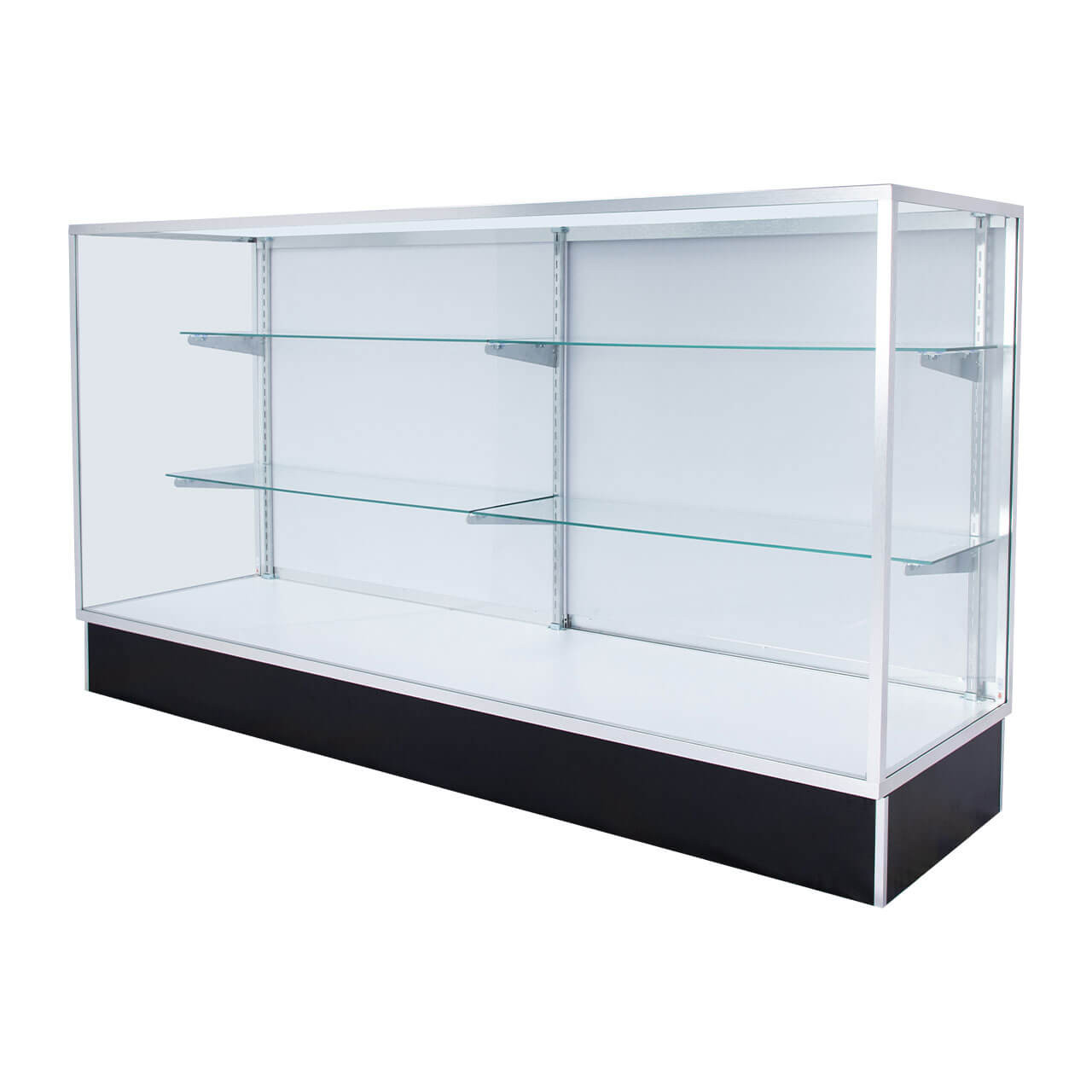 70 Inch Extra Vision Black Metal Framed Display Case - Fully Assembled ...