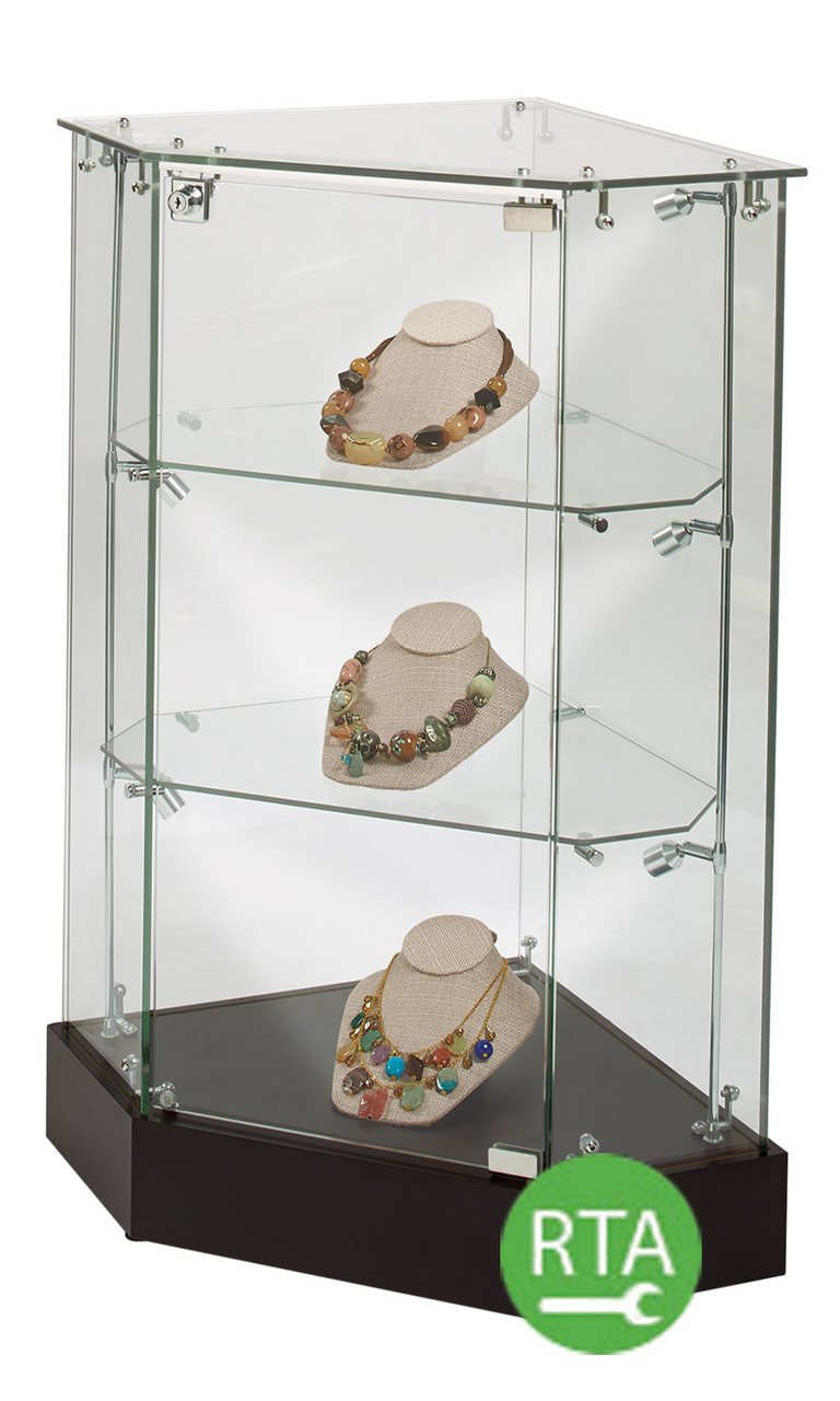 Infinity Corner Filler Display Case | Store Supply Warehouse