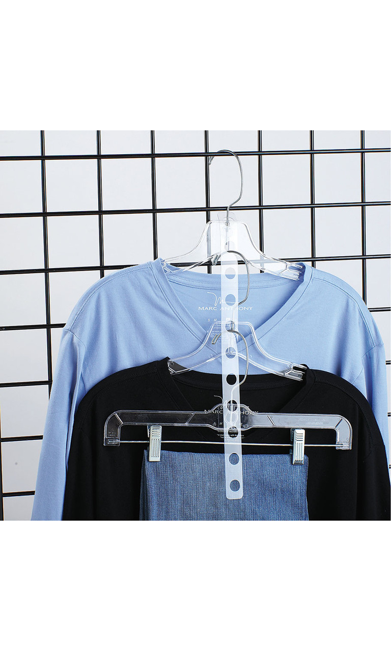 Clear Display Hanger Strip | Clear | Shop Clips, Bags, and Covers at Store Supply Warehouse Clear Display Hanger Strip | Clear | Shop Clips, Bags, and Covers at Store Supply Warehouse