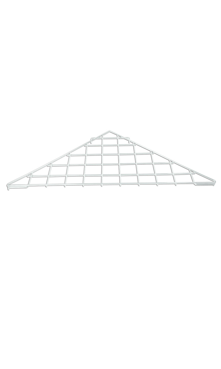 Triangle Wire Grid Shelf | Store Supply Warehouse