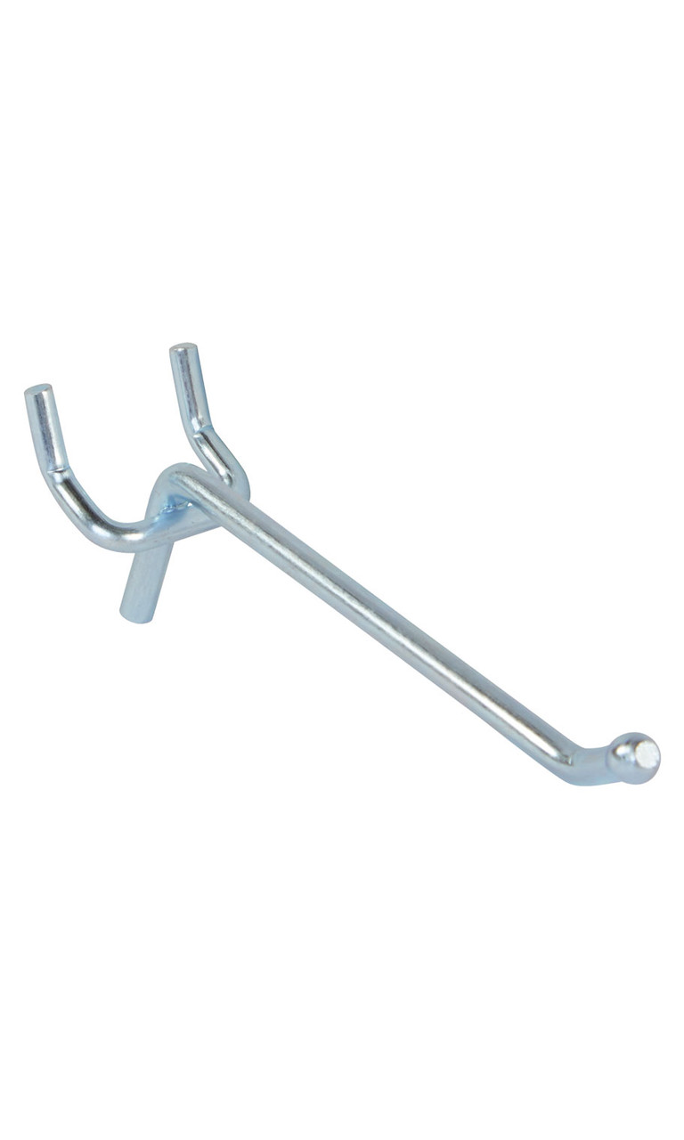 ProCraft All Metal Peg Hooks – 1 Inch, 50-Pack, Fits 1/8" To 1/4" Pegboard Or Slatwall, Made In USA