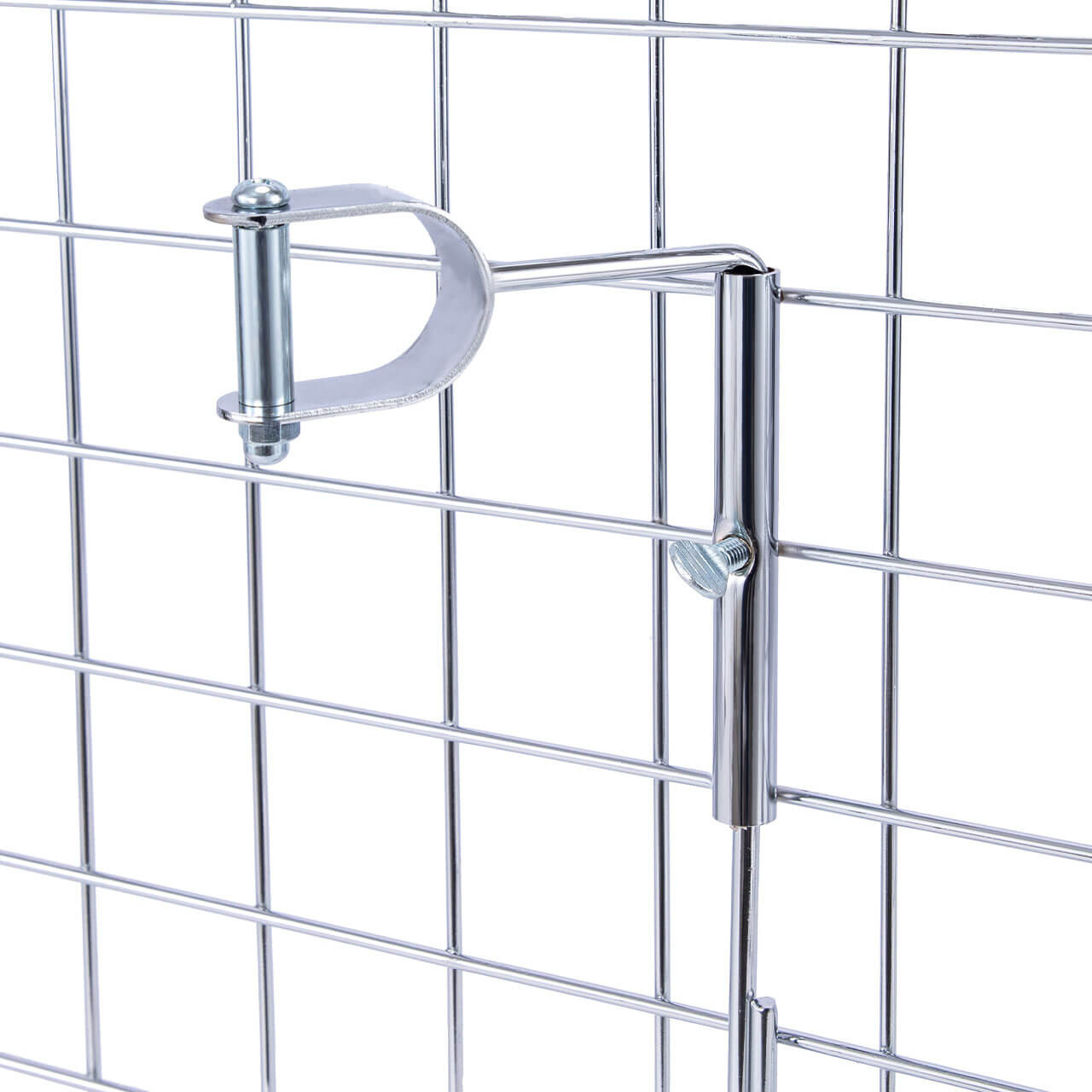 Wire Rack Topper Wire Basket Topper for Chrome Double Rail Rack w/ Z-Brace