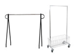 Single Rail Clothing Racks