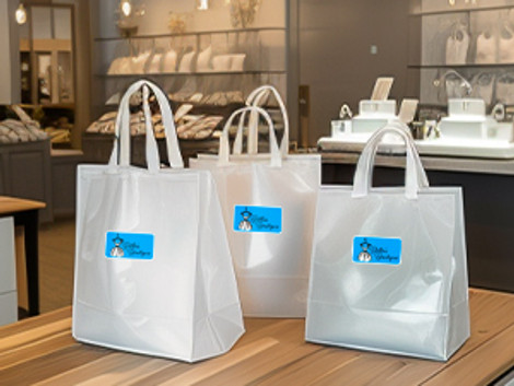 The Allure of Frosted Plastic Bags: Upscaling Your Brand Image with Custom Stickers
