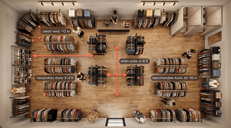 Aisle Width Planning: The Independent Retailer's Guide to Traffic Flow