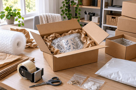 How to Protect Fragile Items When You Ship From Home