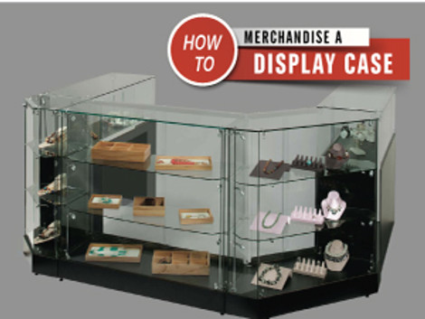 Merchandising a Display Case