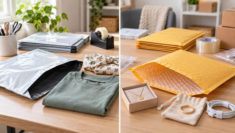 Poly Mailer vs. Bubble Mailer: Which for Your Home Sales?