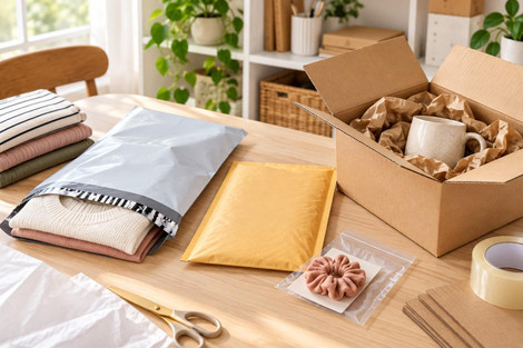 Poly Mailer or Box? Choosing Shipping Packaging at Home
