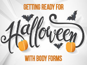 Getting Ready For Halloween w/ Body Forms