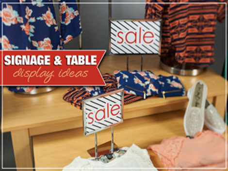 Signage and Table Ideas
