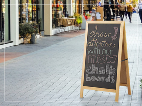 Sidewalk Signs: The Secret to Increasing Foot Traffic to Your Store