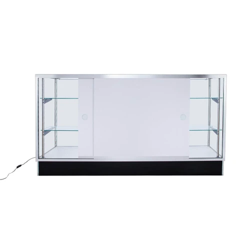 70 Inch Extra Vision Black Metal Framed Display Case - Fully Assembled ...