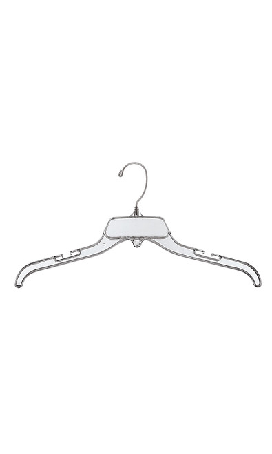 17 inch Break-Resistant Plastic Dress Hangers