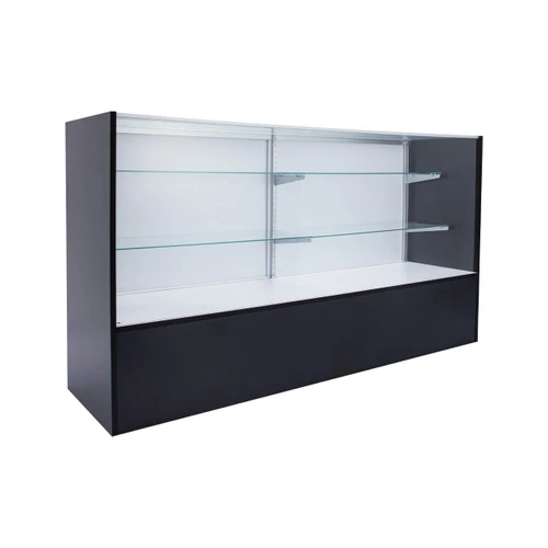70 inch Full Vision Black Display Case Ready to Assemble