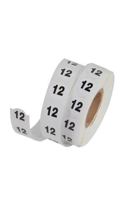 Shoe Size Stickers - Size 12zoom