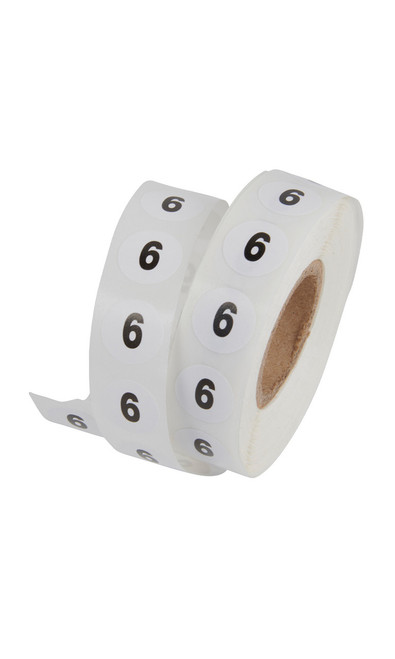 Shoe Size Stickers - Size 6zoom