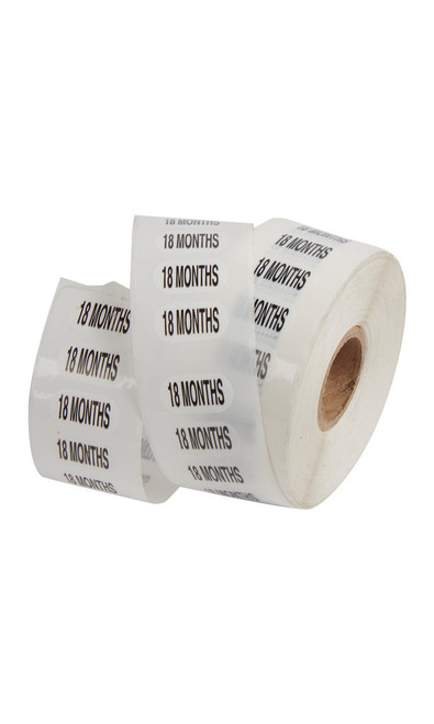Wrap Around Size Labels "18 Months"zoom