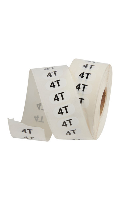 Wrap Around Size Labels "4T"zoom