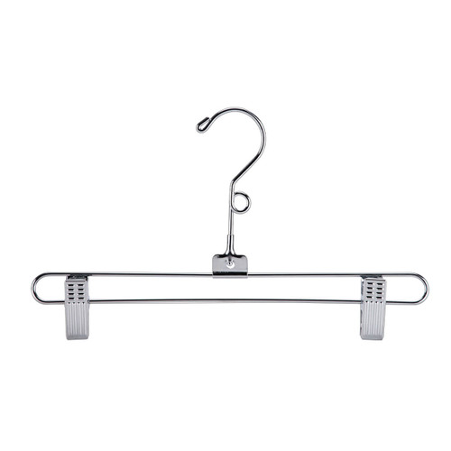 12 inch Chrome Metal Skirt and Pants Hanger