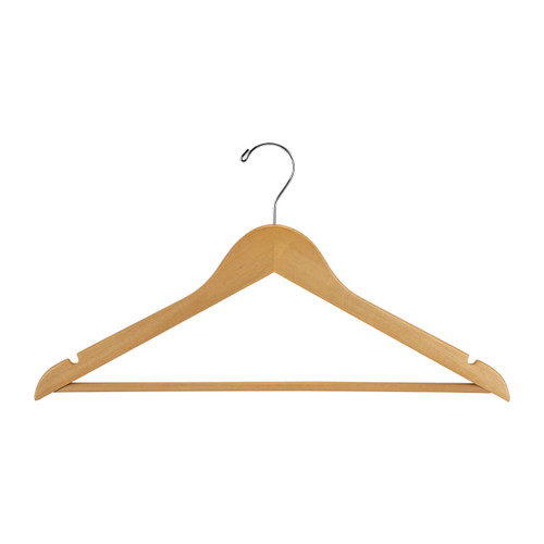 17 inch Natural Wood All Purpose Hangers