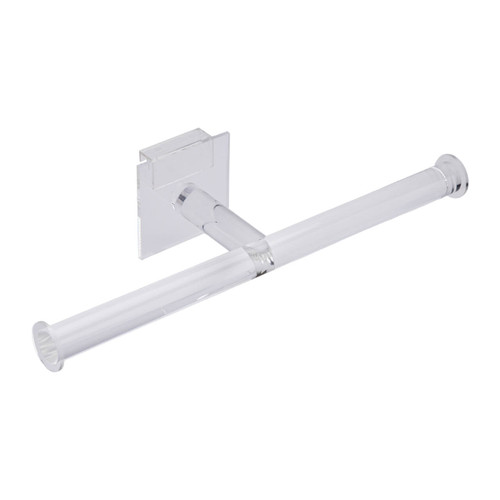 T-Bar Clear Acrylic Jewelry Display for Slatwall or Wire Grid