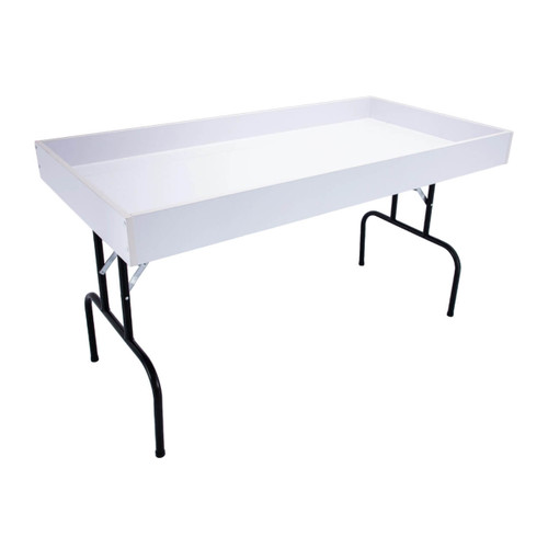 Large White Folding Dump Table