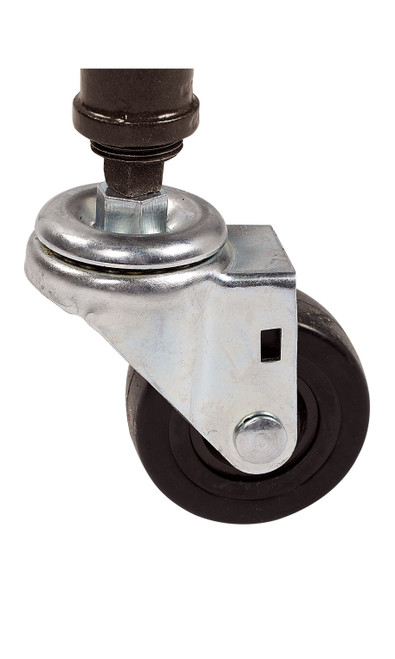 3 inch Non-Locking Caster for Pipe Clothing Rackzoom