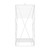 Floor Standing White Wire Tissue Paper Rack