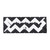 Large Classic Chevron Paper Shopping Bags - Case of 100