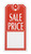 Red/White Sale Price Slit Tagszoom