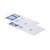 Blue/White Hold Slit Tags