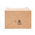 Small (Rose) - "Thank You" Kraft Paper Shopping Bags - Case of 100