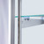 Full Vision Corner Rear Access Black Display Case Ready To Assemble