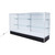 70 inch Extra Vision Black Metal Framed Display Case Fully Assembled with Lighting