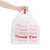 White Thank You Plastic T-Shirt Bags – Case of 100